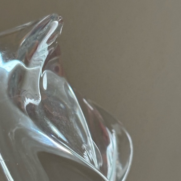 Wavy glass votive candle holder - Picture 6 of 7